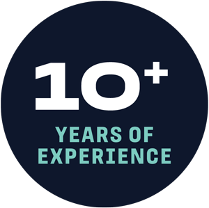 10+ years of Experience